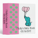 Search for baby book binders Elephant