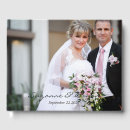 Search for monogram wedding guest books Simple modern