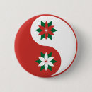 Recherche de ying yang badges Blanc