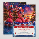 Search for patriotic party invitations Red white blue party