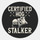 Search for hog hunting stickers Pig