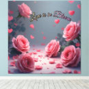 Search for valentines day canvas prints Roses