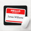 Search for hello mousepads Black