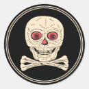 Search for skull and crossbone stickers Halloween