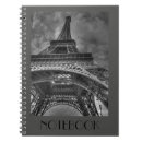 Search for paris france eiffel tower notebooks French