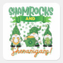 Recherche de shamrock irlandais autocollants Shenanigans