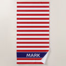 Search for red white blue beach towels Simple