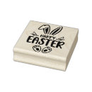 Search for happy easter rubber stamps Rabbit