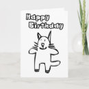 Recherche de kater vœux cartes Cat