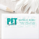 Search for caring return address labels Veterinary clinic