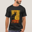Search for chat noir tshirts Black