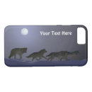 Recherche de loup et lune iphone coques Animaux
