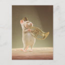 Search for funny trumpet postcards Music