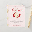 Recherche de apple thank you cards Baby shower
