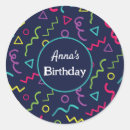 Search for retro 80s stickers Neon