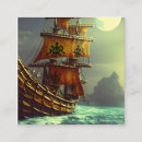 Search for pirate business cards Sea