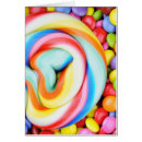 Search for bonbons postcards Close up