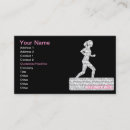 Search for runner business cards Running