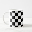 Search for black and white square pattern mugs Abstract