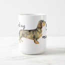 Search for wirehaired dachshund mugs Doxie