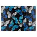 Recherche de motif papillon planches à découper Bleu