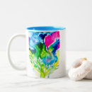 Recherche de cyclamen tasses Aquarelle