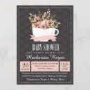 Recherche de tasse de thé invitations Floral