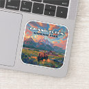 Search for vintage wyoming stickers Grand teton