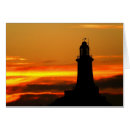 Search for lighthouse with sunset cards Beautiful