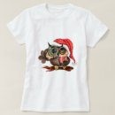 Search for christmas owl tshirts Bird