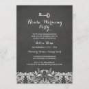Search for key housewarming invitations Chalkboard