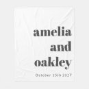 Search for wedding anniversary blankets Black and white