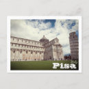 Search for leaning tower of pisa postcards Tuscany