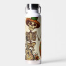 Search for day of the dead water bottles Colourful