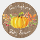 Recherche de halloween citrouille autocollants Baby shower d'automne