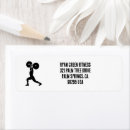 Search for fitness return address labels Working out