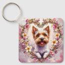 Search for yorkie keychains Adorable