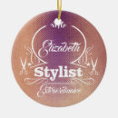 Search for hairdresser ornaments Rose gold