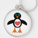 Search for funny penguins rounded keychains Animals