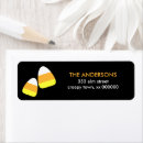 Search for corn return address labels Trick or treat