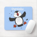 Search for bird puffins mousepads Cute
