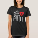 Search for pilot wife tshirts Airline
