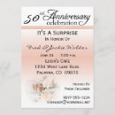 Search for surprise 50th anniversary invitations Party