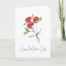 Search for red mothers day cards Bouquet