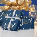 Recherche de christmas joy wrapping paper Classique