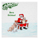 Recherche de noël de chat posters Dog