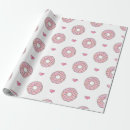 Search for doughnut wrapping paper Cute