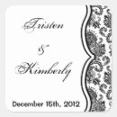 Search for candle wedding stickers Black