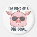 Search for funny pig magnets Cool