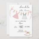 Search for double baby shower invitations Double the love